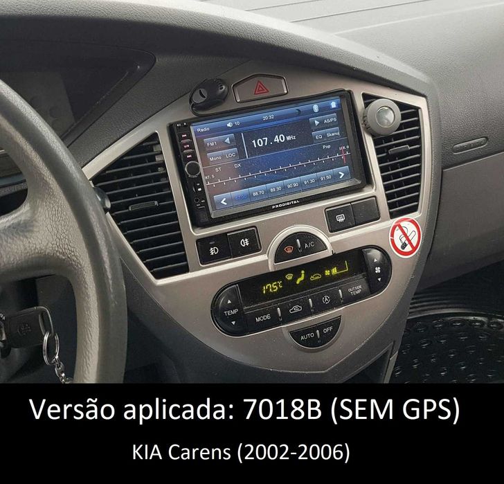 Rádio 2DIN • KIA Carnival Rio Sportage Carens Sorento Cerato • Android