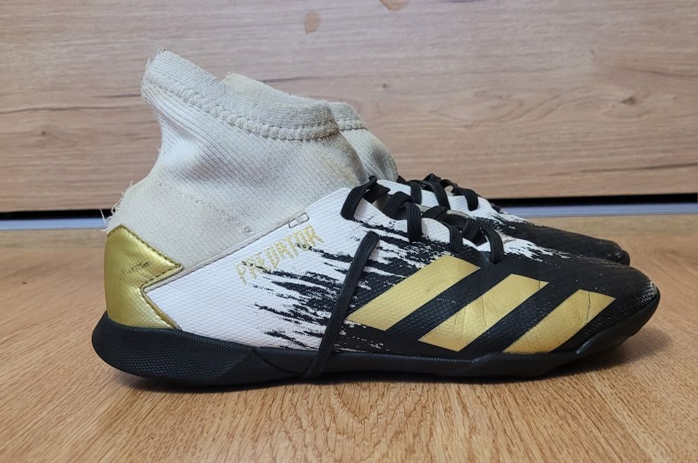 Turfy Adidas Predator 20.3 TF Inflight biało-złoto-czarne rozm. 36