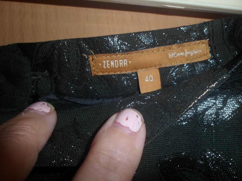 saia  com bolsos da marca ZENDRA ELCORTE INGLÉS