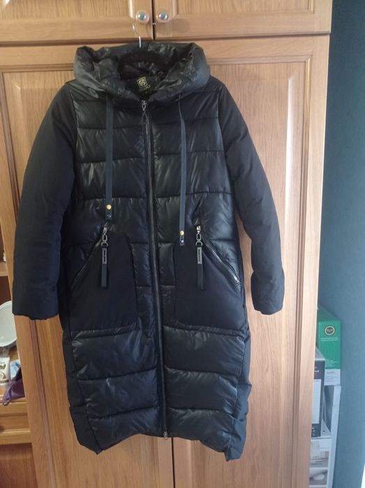 Зимний пуховик пальто