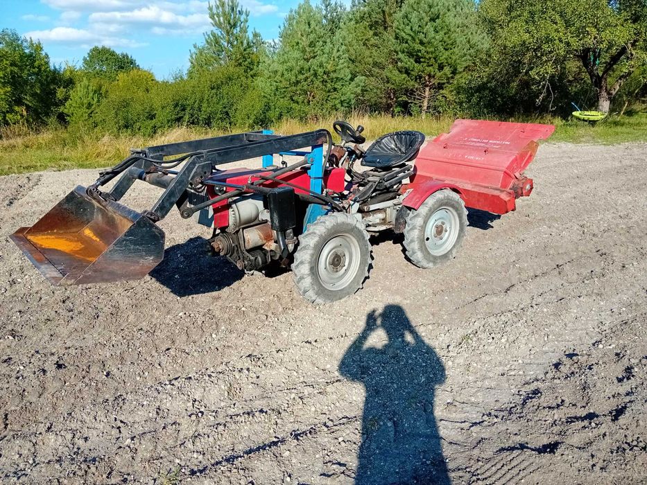 Traktorek tz4k14 miniładowarka 4x4