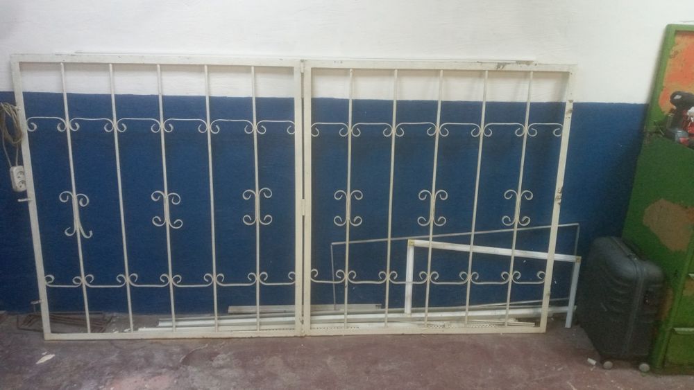 Решітки на вікна грати 124×134см (249×134см)