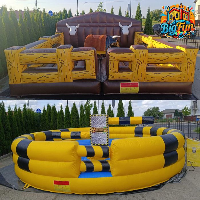 byk rodeo eliminator wipeout dmuchańce na każdą okazję