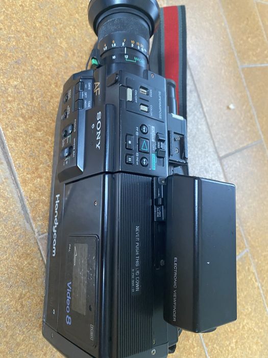 Maquina de filmar sony