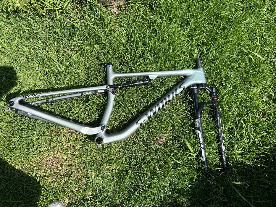 Quadro Specialized S-Works Epic 7 / Epic (Tamanho M) + Suspensão RockShox SID Flight Attendant 110mm