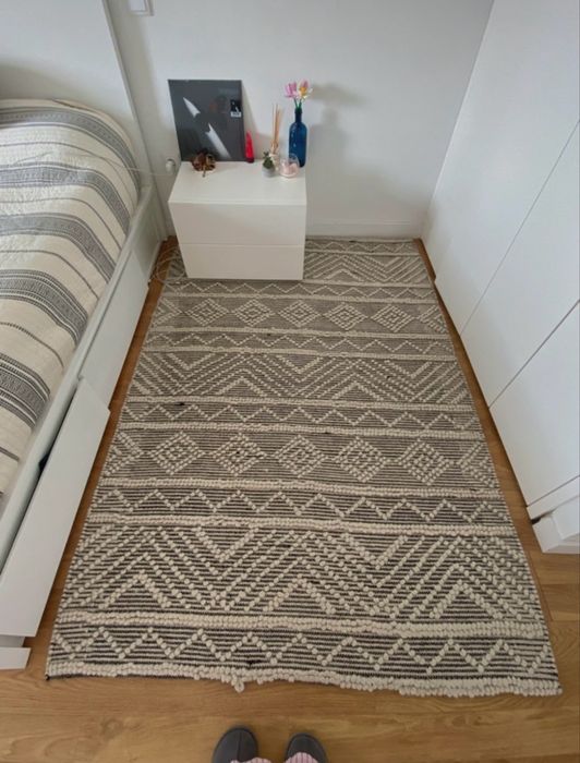 Tapete estilo bordado