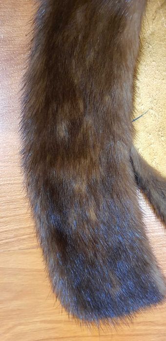 Опушка мех воротник норка