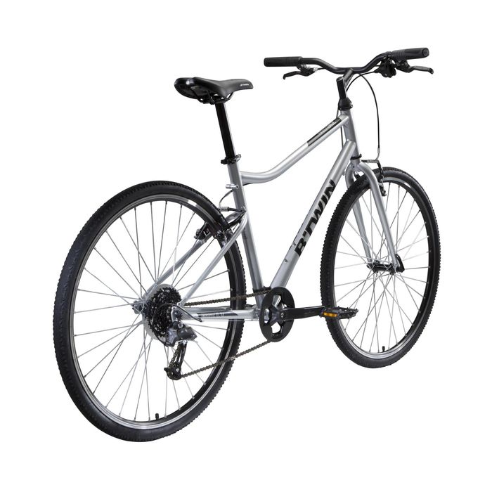 BICICLETA DE TREKKING RIVERSIDE 120 CINZENTO METALIZADO