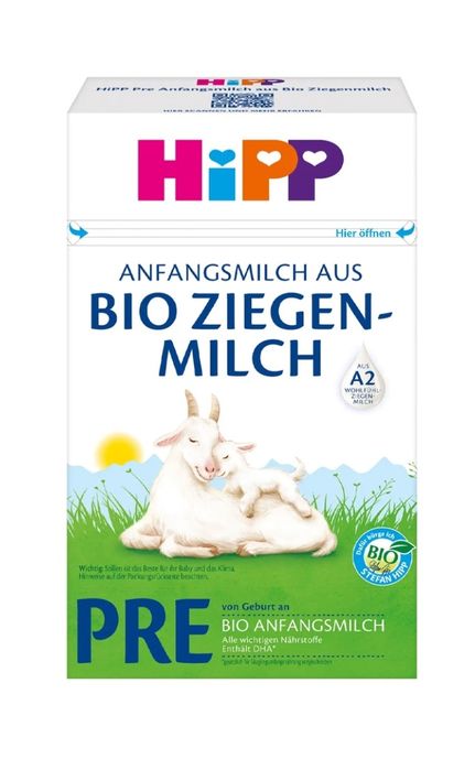 Hipp на козячому молоці суха молочна сумішBio Pre 400g