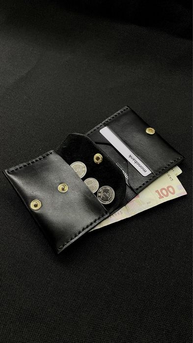 Жіночий гаманець з натуральної шкіри ручноі роботи  портмоне кошелек