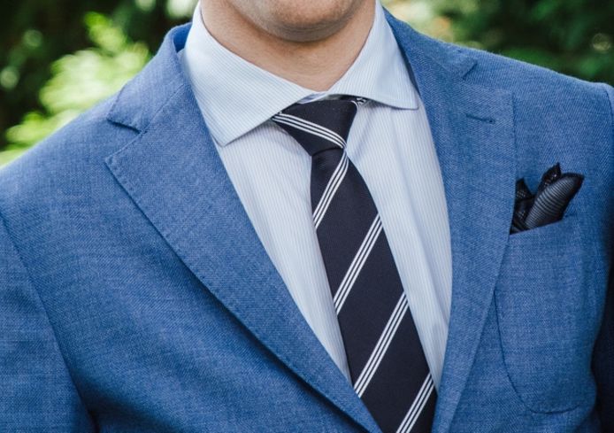 Blazer azul Massimo Dutti