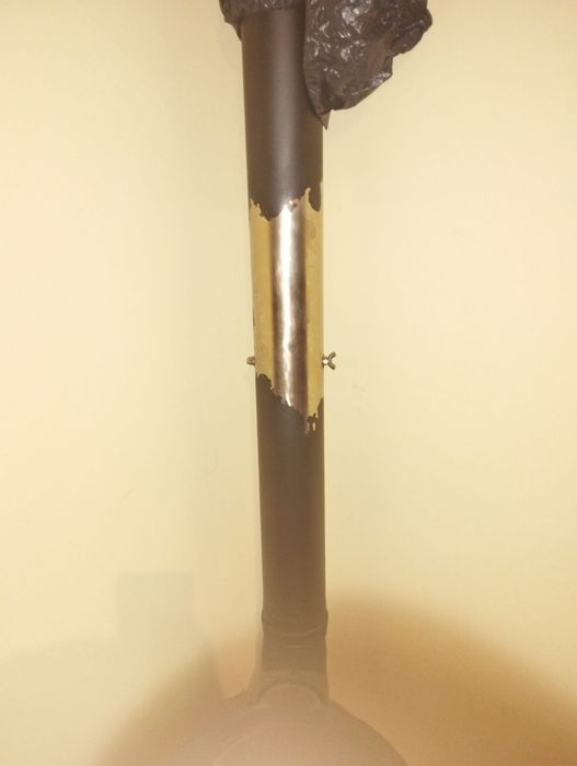 Salamandra  com tubos isolamento