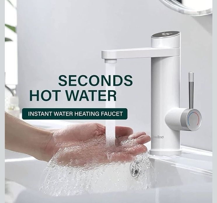 Podgrzewacz wody przepływowy BRIWELLNA 3200W LED - NOWY