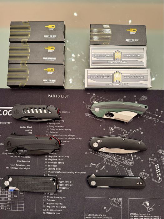 Facas/ navalhas campismo Bestech Knives