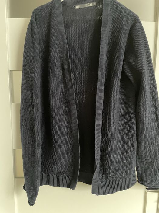 Kardigan meski w kolorze granatowym roz. M