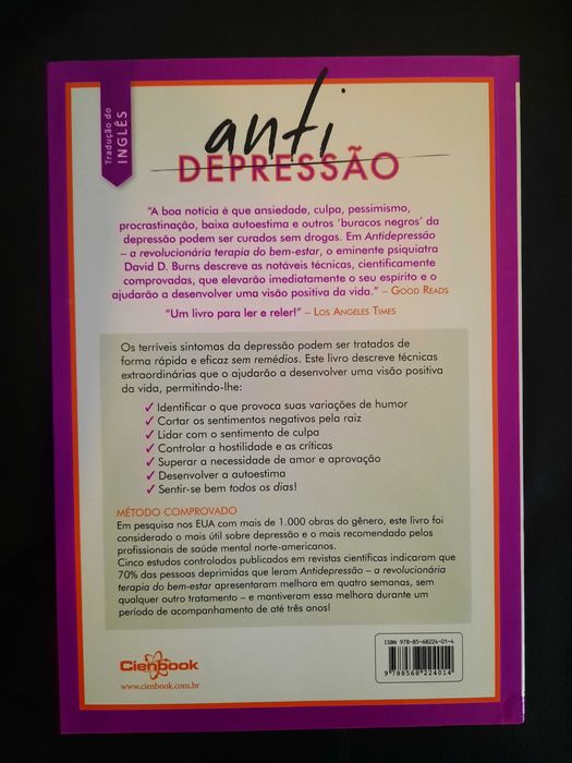 Anti Depressão David D. Burns