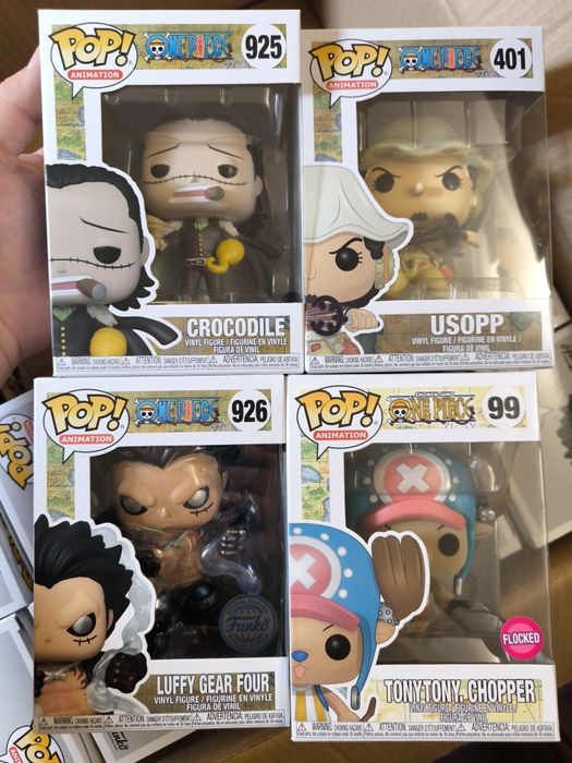 Lote 4 Funko POP One Piece