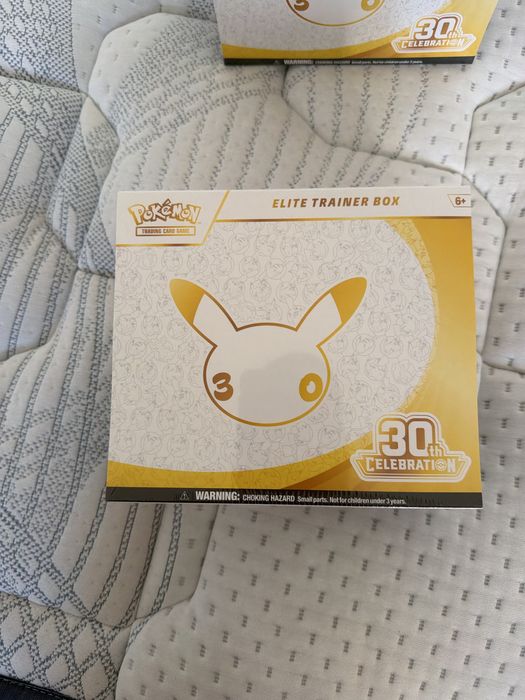 2 boxes - 30th Anniversary ETB - Sealed - English