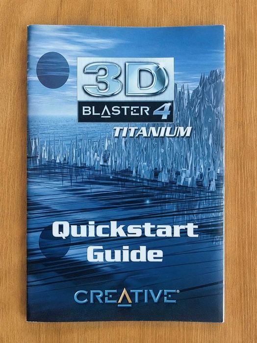 Rara Creative 3D Blaster 4 Titanium 4600 128MB AGP – GeForce4 Ti 4600 – Caixa Original