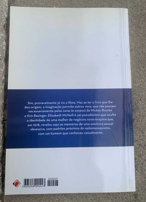 Livro Nove Semanas e Meia by Elizabeth McNeill, edição de 2010