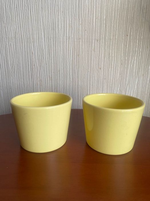 Цветные горшки (кашпо). Керамика. Германия.