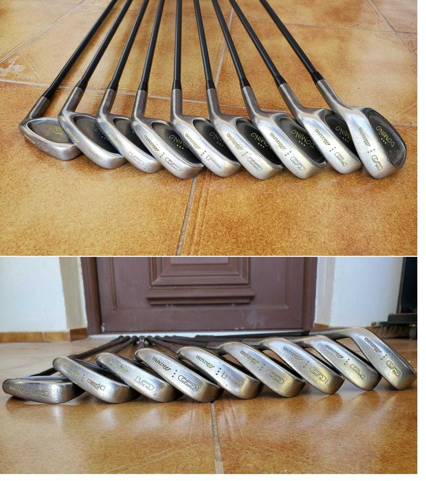 Golf Clubs Mizuno Domino & others - Tacos Golfe Men R-Hand + Bag