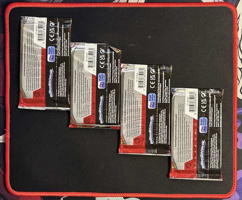 TCG Pokemon Booster pack. Бустер паки Покемон