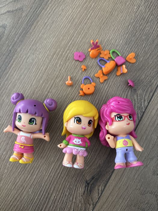 Ponypon laleczki trzy sztuki