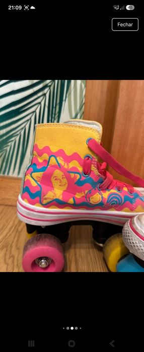 Conjunto de Patins Soy Luna Disney