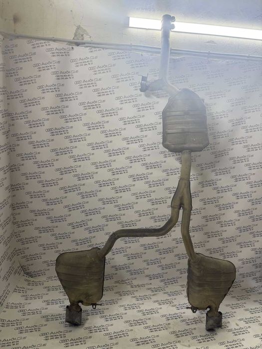 Глушитель Вихлопна система труба 2.0 tfsi Ауди Audi Q5 ку5 кю5 09-17р