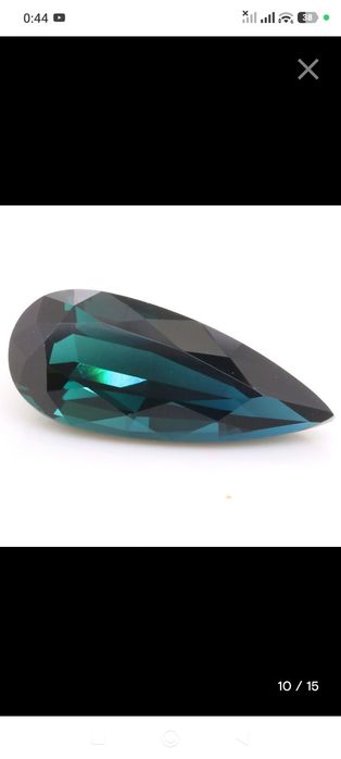 Turmalina Verde-Azulada 6.20 CT -Certificado ICA-