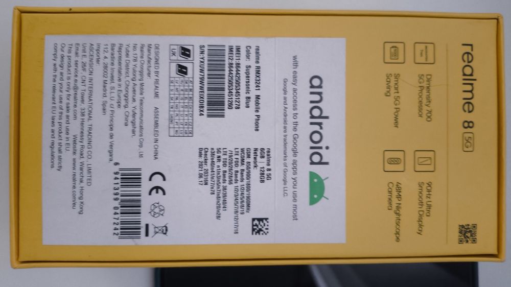Smartfon Realme 8 5g