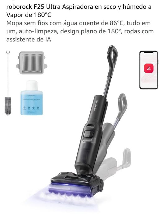 Roborock f25rt nass NOVO !!