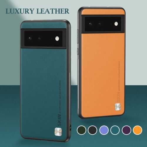 Кожаный чехол для Google Pixel 7 Pro LEATHER SKIN на все модели