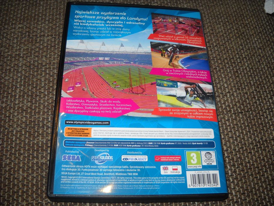 London 2012 - PC - Unikat -