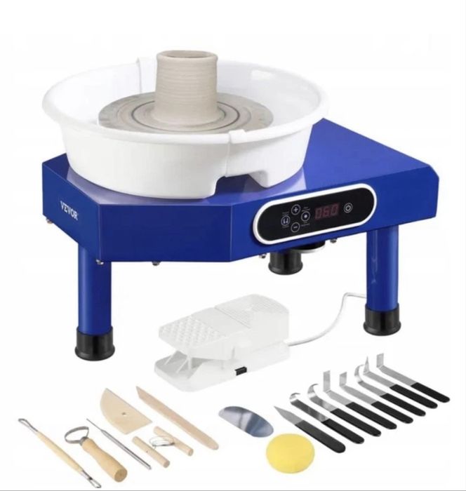 Оренда ! Гончарне коло електричне VEVOR 25 см 350W+інструменти