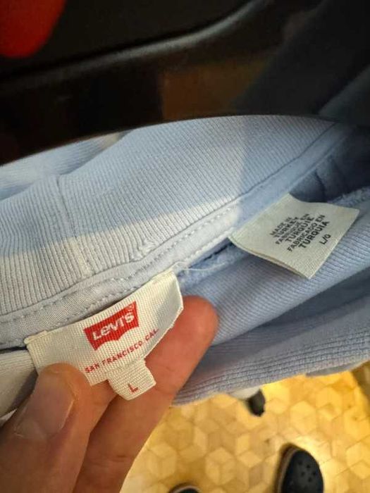 Bluza Levi’s Small Logo Hoodie Baby Blue L