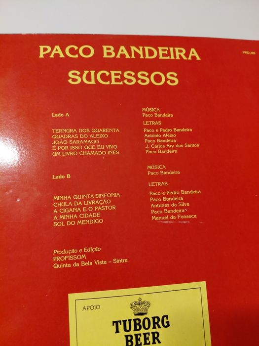 Lp  vinil Paco Bandeira