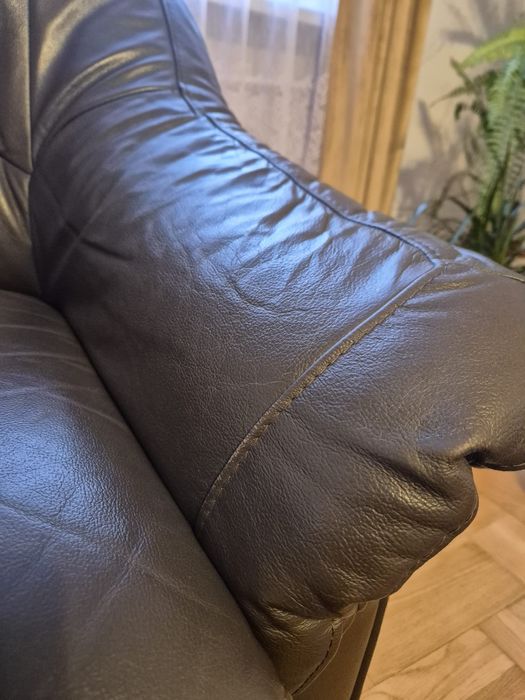 Fotel skórzany - Parczew