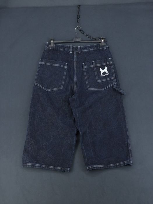 Collusion spodenki jeansowe bermudy jorts szerokie baggy W32/M