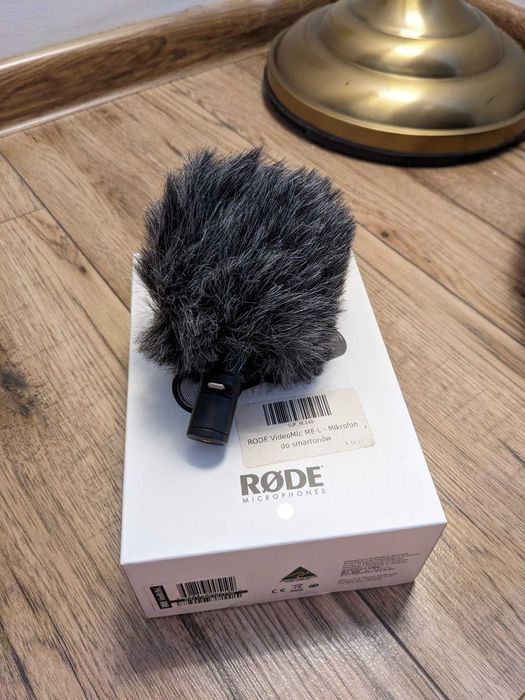 Mikrofon RØDE VideoMic Me-L (do iPhone / iPad) – jak nowy