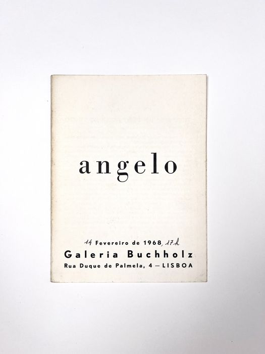 Ângelo de Sousa Galeria Buchholz 1968