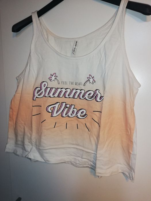 Croptop na ramiączkach summer s