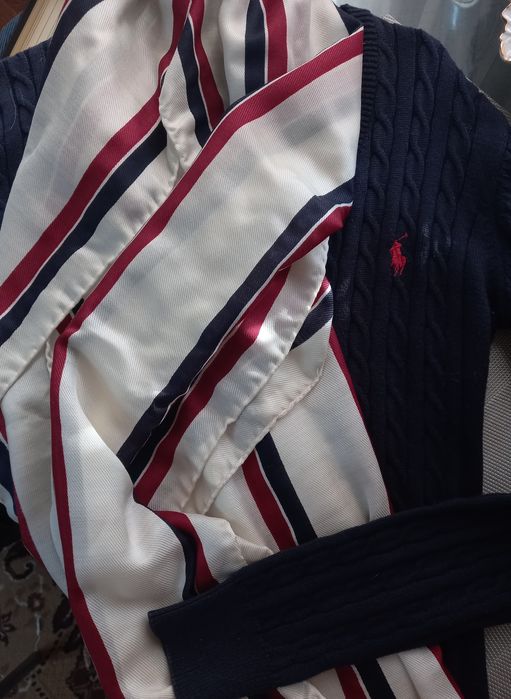 Шаль, шарф, палантин брендовий,: вовна та шовк scotch atelier