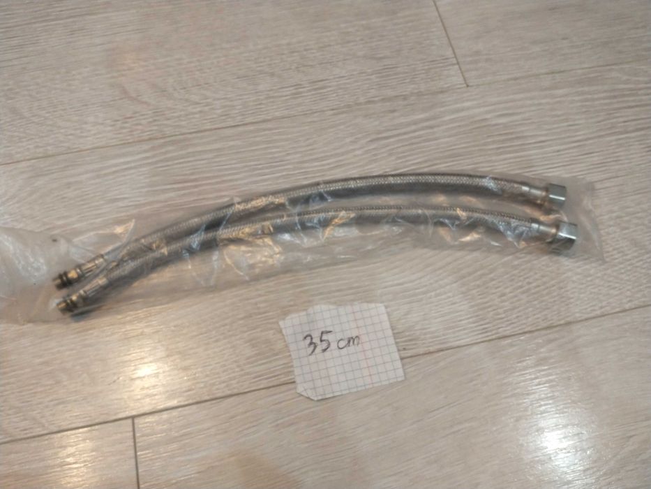 wężyk nierdzewny 3/8  (35cm) (2szt)