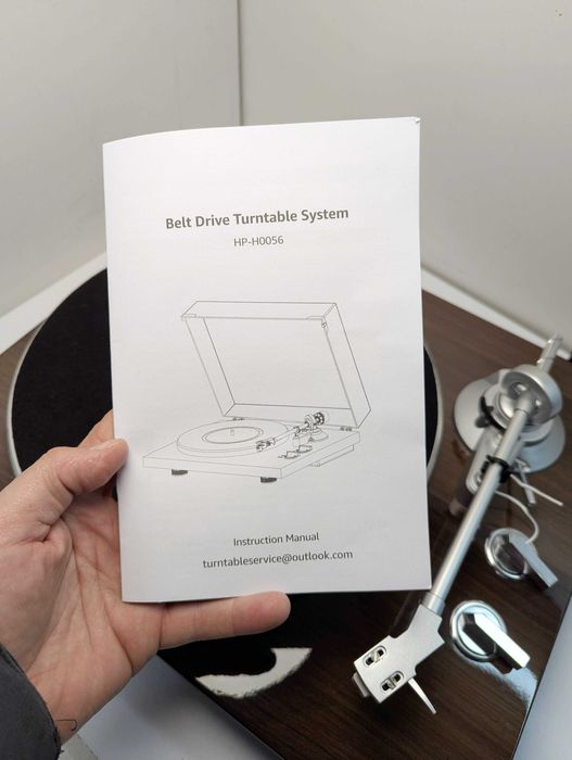 Багатофункціональний вініловий програвач HP-H0056 з Bluetooth