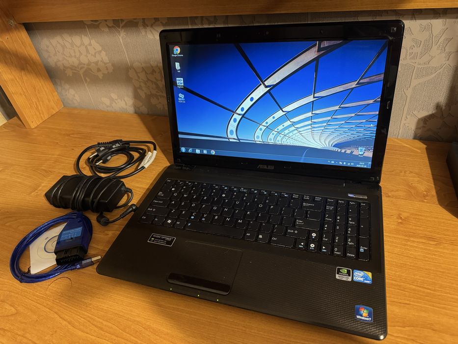 Zestaw diagnostyczny laptop+adapter wag kkl/vag com elm327