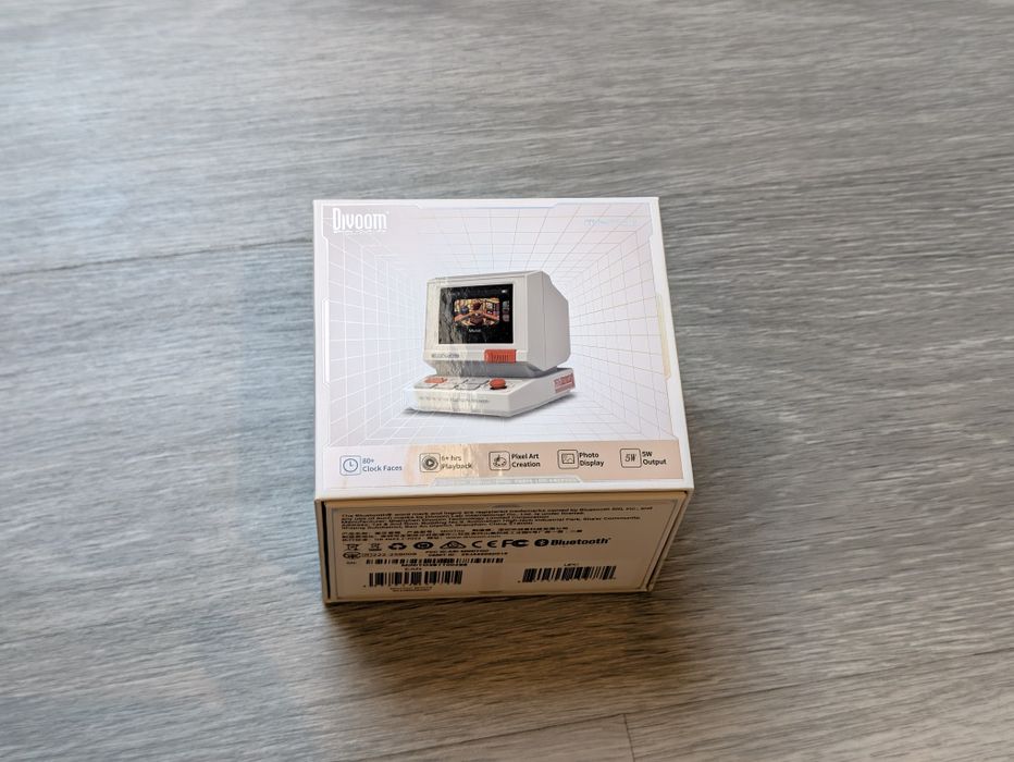 Coluna Bluetooth Retro pixel Divoom MiniToo