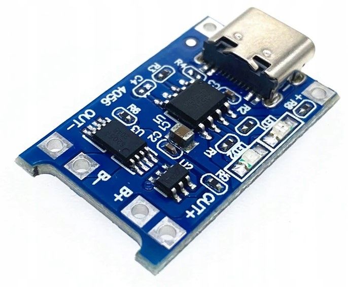 Ładowarka TP4056 USB-C 18650 Li-ion