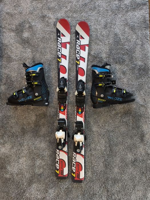 Narty atomic race 7 110 cm + buty wedze